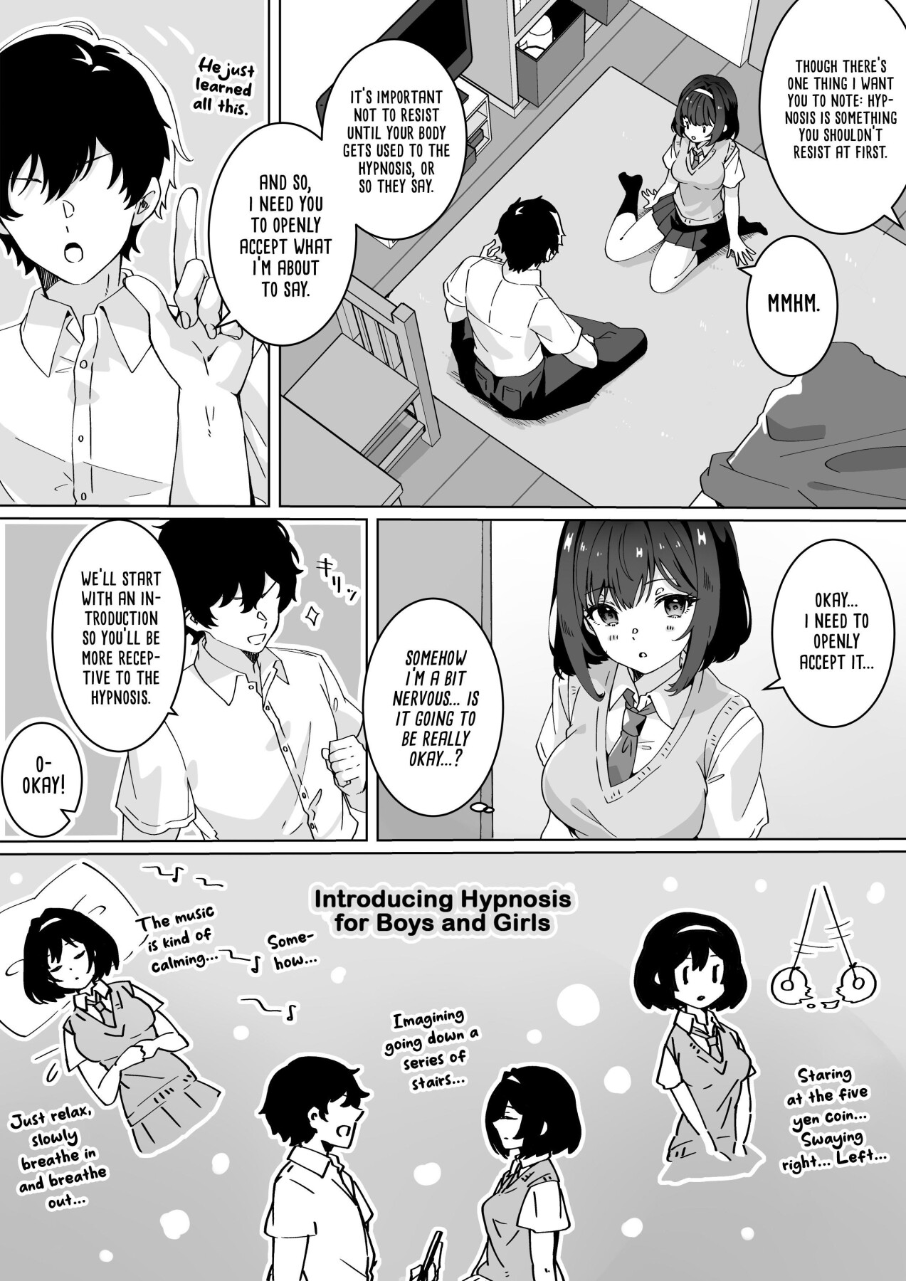 Hentai Manga Comic-Is It True That Hypnosis Lets You Do Whatever You Want With Busty JKs?-Read-6